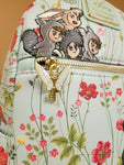 Peter Pan Tinkerbell & Lost Boys Floral Backpack