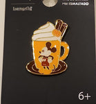 Mickey Mouse Pumpkin Spice Latte Enamel Pin
