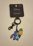 Stitch Pineapple Popsicle Enamel Keychain
