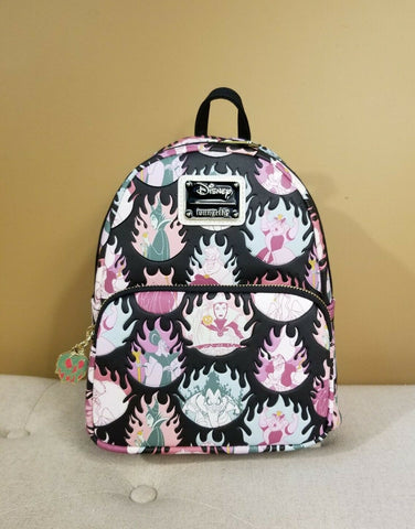 Villains Pastel Flames Mini Backpack
