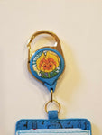 Alice In Wonderland Tea Party Retractable Lanyard