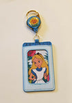 Alice In Wonderland Tea Party Retractable Lanyard