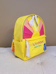 Danielle Nicole Disney Lilo and Stitch Rainbow Ohana Yellow Backpack