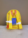 Danielle Nicole Disney Lilo and Stitch Rainbow Ohana Yellow Backpack
