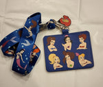 The Little Mermaid Sisters Lanyard