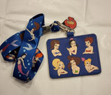 The Little Mermaid Sisters Lanyard