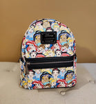 Disney Classic Princess AOP Mini Backpack ( B ) Actual Print