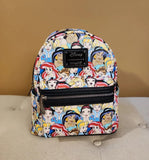 Disney Classic Princess AOP Mini Backpack ( B ) Actual Print