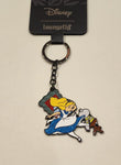 Alice in Wonderland Alice Falling Keychain