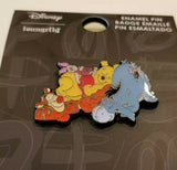 Winnie the Pooh Group Enamel Pin