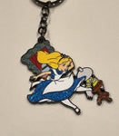 Alice in Wonderland Alice Falling Keychain