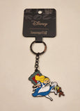 Alice in Wonderland Alice Falling Keychain