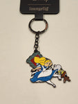 Alice in Wonderland Alice Falling Keychain