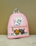 the Aristocats Piano Pink Mini Backpack