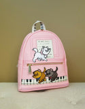 the Aristocats Piano Pink Mini Backpack