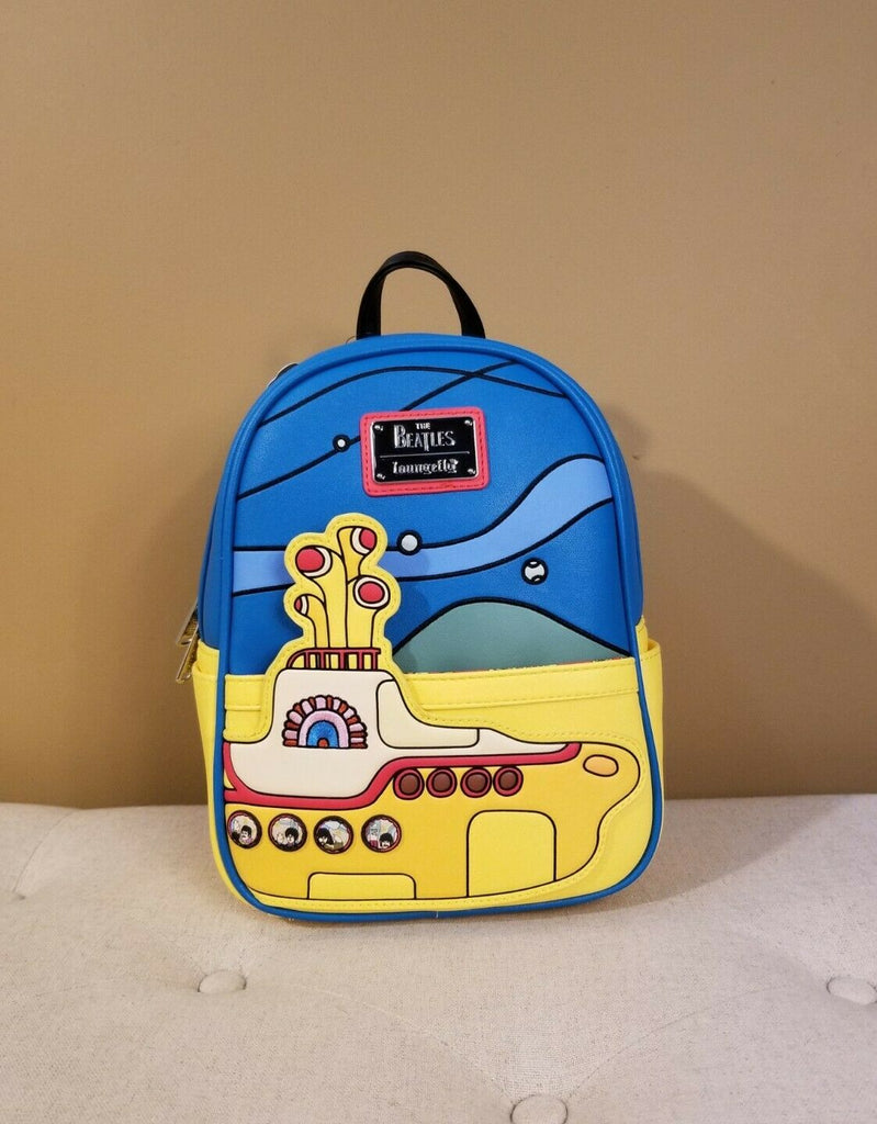 beatles mini backpack the Beatles Yellow Submarine Mini Backpack – Get Lojos Mojo