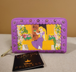 Loungefly Disney Princess Stories Series Tangled Rapunzel Pascal Wallet NEW