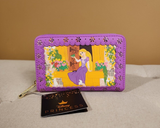Loungefly Disney Princess Stories Series Tangled Rapunzel Pascal Wallet NEW