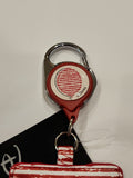 Winnie the Pooh Piglet Red Balloon Retractable ID Lanyard