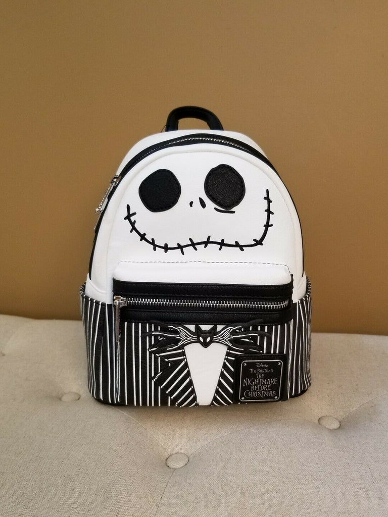jack skellington loungefly mini backpack Nightmare Before Christmas Jack Skellington Mini Backpack – Get Lojos Mojo