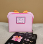 Ghost Minnie Mouse Pastel Pink Glow in the Dark Wallet