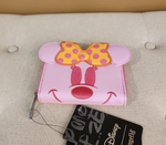 Ghost Minnie Mouse Pastel Pink Glow in the Dark Wallet
