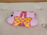 Ghost Minnie Mouse Pastel Pink Glow in the Dark Wallet