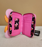 Ghost Minnie Mouse Pastel Pink Glow in the Dark Wallet