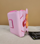 Ghost Minnie Mouse Pastel Pink Glow in the Dark Wallet