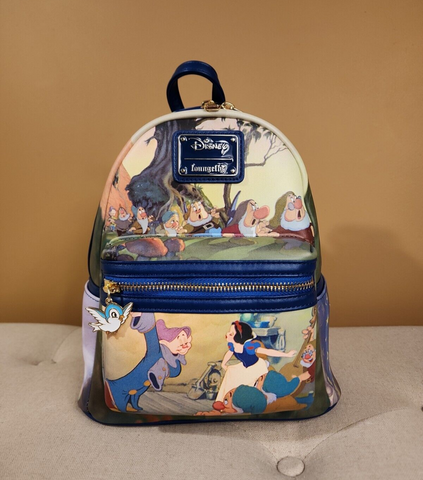 Snow White & Seven Dwarfs Classic Scenes Mini Backpack