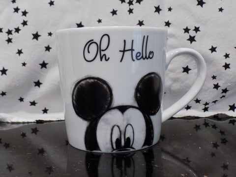 Disney Mickey Mouse Mug "Oh Hello"