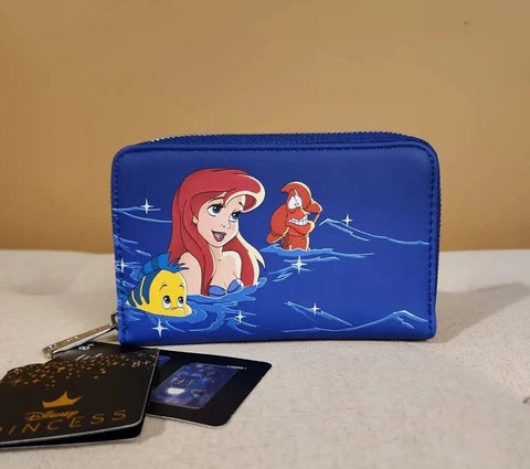 The Little Mermaid Ariel Fireworks Wallet ( Glow in the Dark )