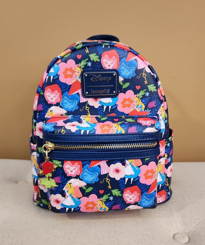 Alice In Wonderland Golden Afternoon Wild Flower Backpack