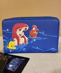 The Little Mermaid Ariel Fireworks Wallet ( Glow in the Dark )