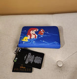 The Little Mermaid Ariel Fireworks Wallet ( Glow in the Dark )
