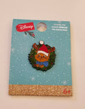 The Aristocats Toulouse Christmas Wreath Enamel Pin