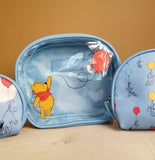 Winnie the Pooh Cosmetic Bag 3 Piece Set