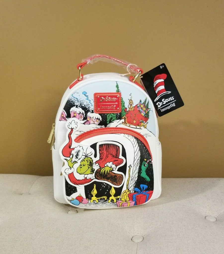 Dr Seuss The Grinch Chimney Thief Backpack – Get Lojos Mojo