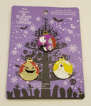 Nightmare Before Christmas Ornament Enamel Pin Set of 3