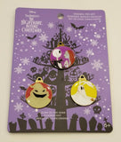 Nightmare Before Christmas Ornament Enamel Pin Set of 3