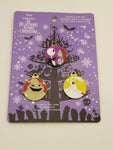 Nightmare Before Christmas Ornament Enamel Pin Set of 3